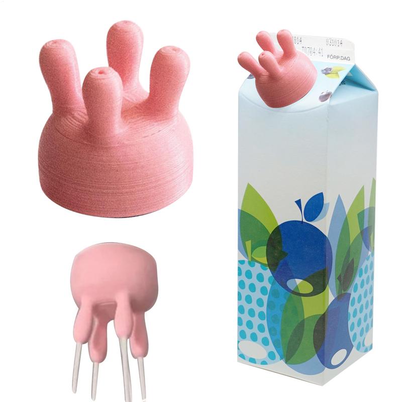 Bean Hopper Lid - Milk Bottle Cap Milk Carton Cap