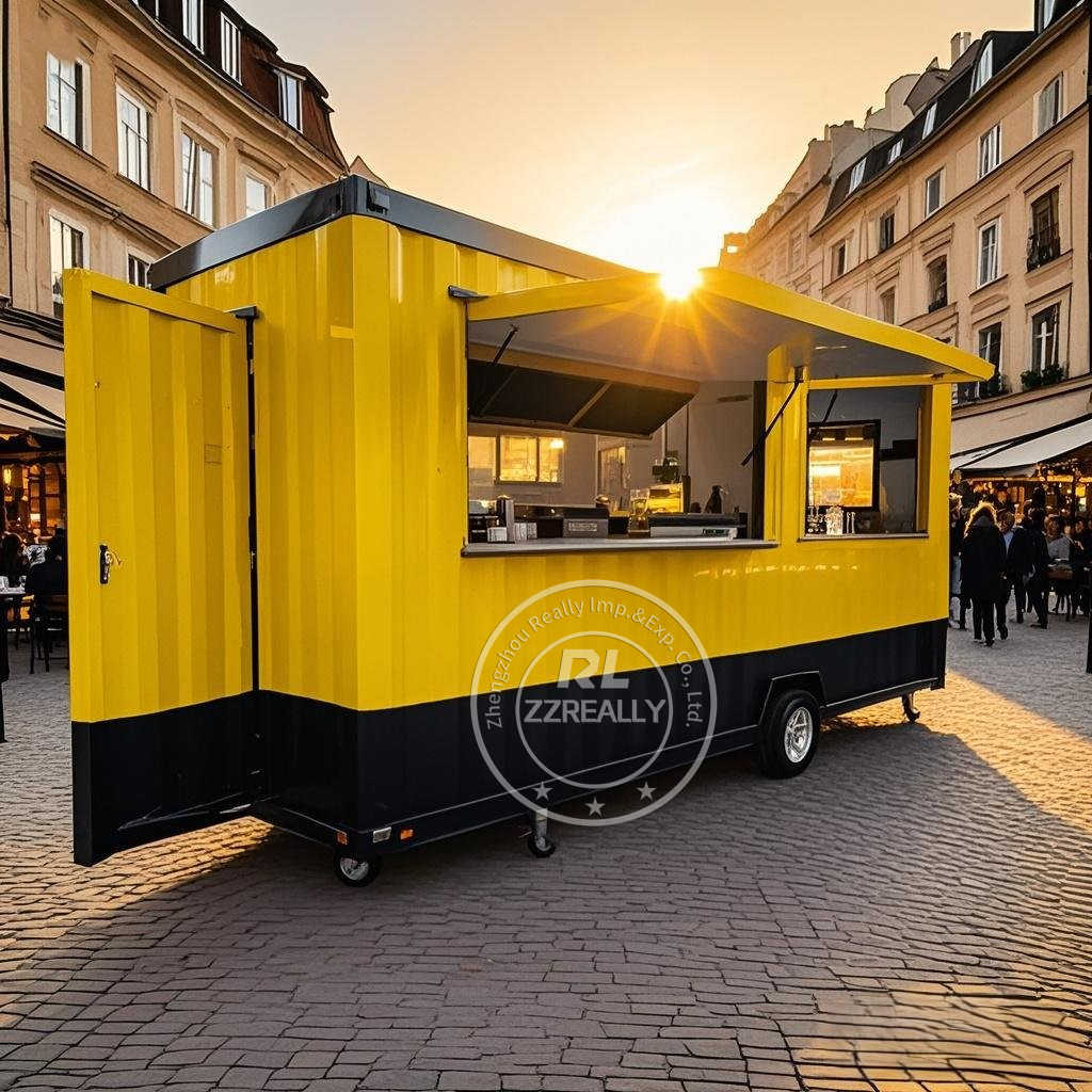 Europe Standard Mobile 20ft Co - огляд і ціна Coffee Equipment Europe