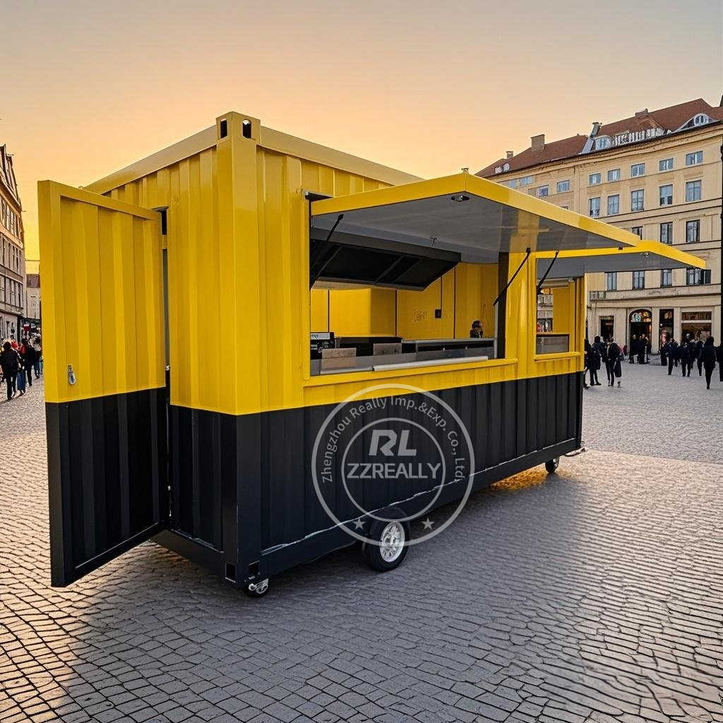 Europe Standard Mobile 20ft Co - огляд і ціна Coffee Equipment Europe
