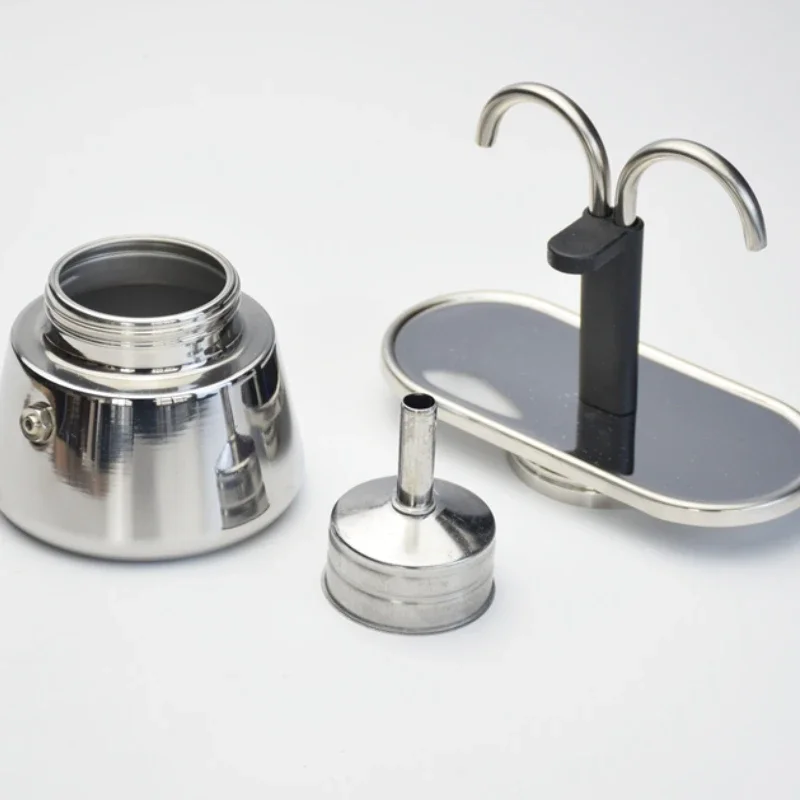 200ML Mini Moka Pot Double Tub - огляд і ціна Coffee Equipment Tools