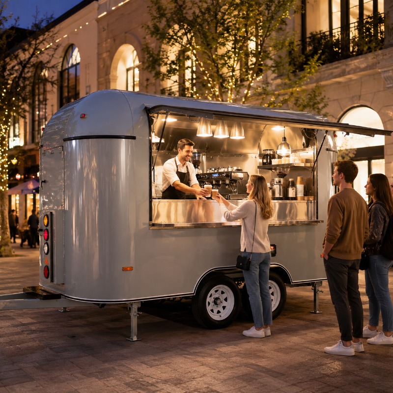 Food Truck Mobile with Kitchen - огляд і ціна Coffee Equipment
