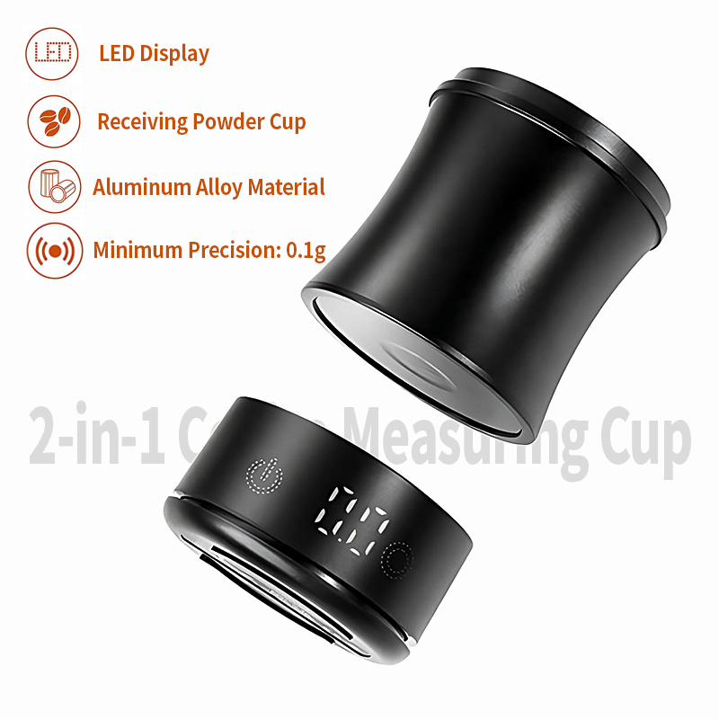 OANKR 58mm Dosing Cup with 0.1 - огляд і ціна Bean Hopper Lid