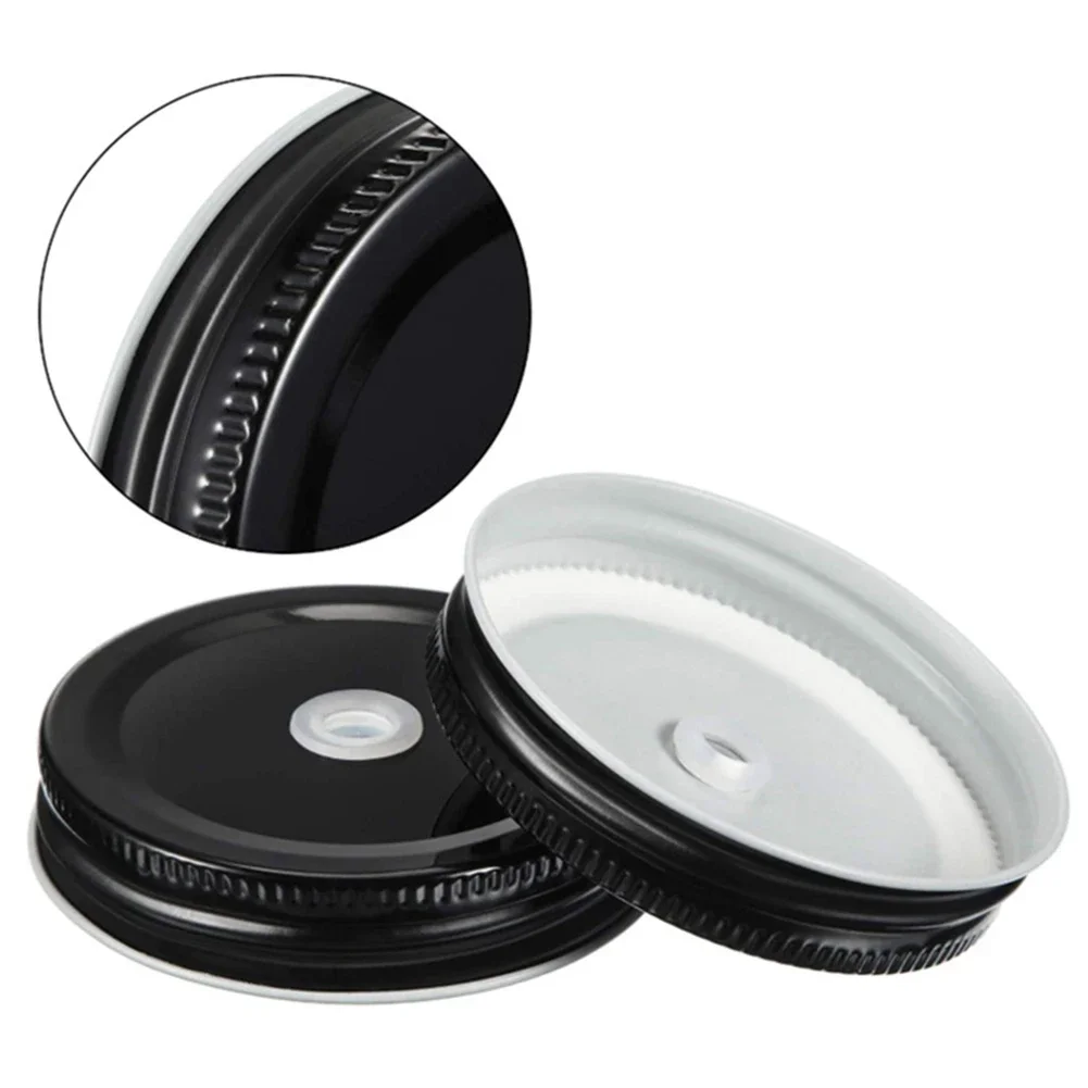 10Pcs 70mm Mason Jar Cap with  - огляд і ціна Bean Hopper Lid