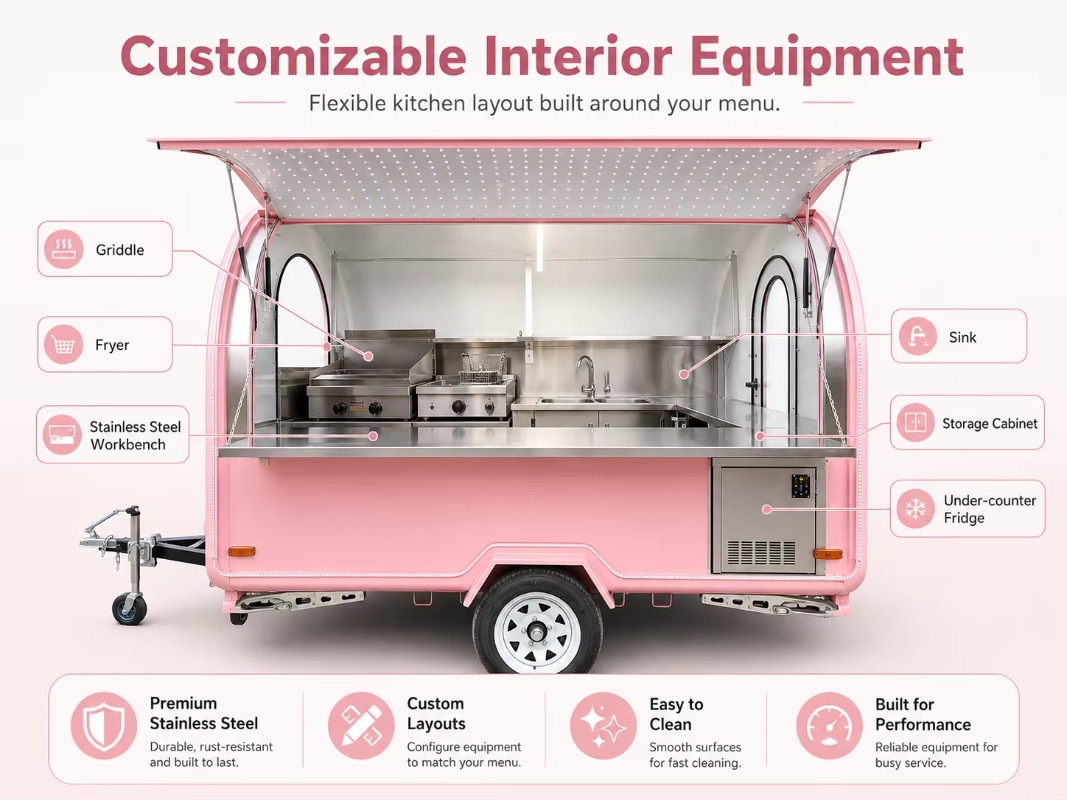 Fully Equipped Food Truck for  - огляд і ціна Coffee Equipment Europe