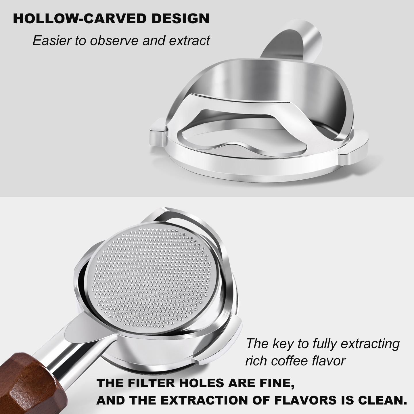 58mm 3Ear For Hibrew H7 H7a H1 - огляд і ціна Coffee Equipment Tools