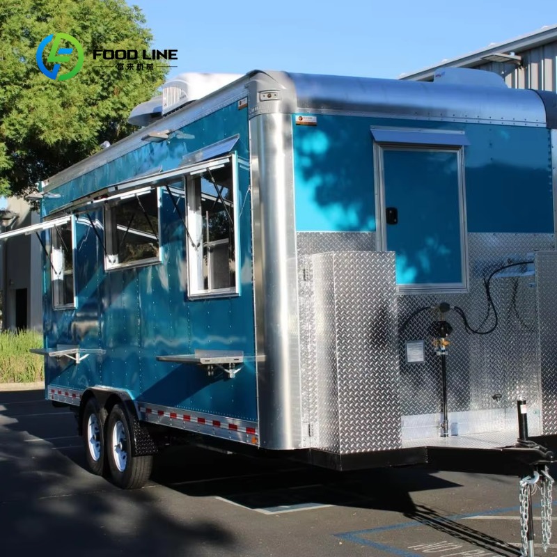 Customized  Europe Food Truck  - огляд і ціна Coffee Equipment Europe