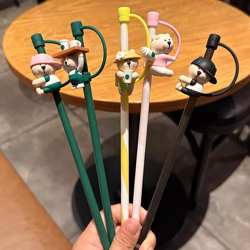 Cute Silicone Straw Cover For  - огляд і ціна Bean Hopper Lid