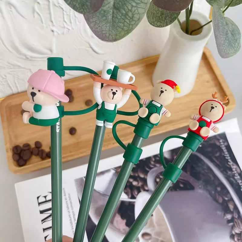 Cute Silicone Straw Cover For  - огляд і ціна Bean Hopper Lid