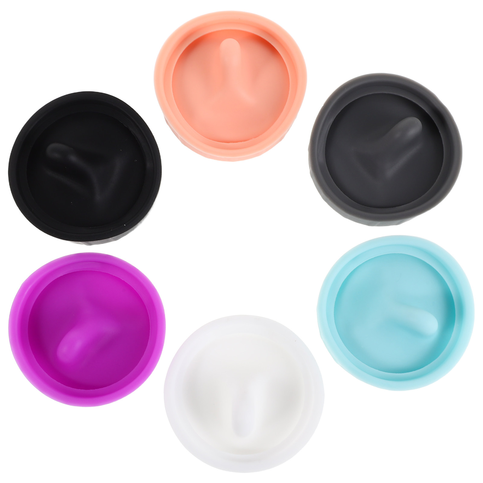 6Pcs Silicone Bottle Mouth Sto - огляд і ціна Bean Hopper Lid